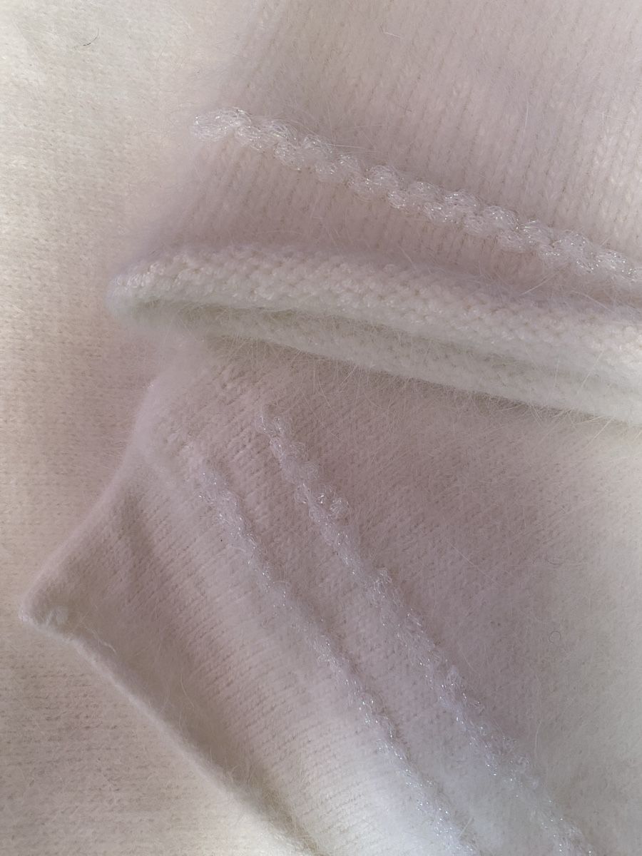 Foulard & Sciarpe: Ensemble bonnet & écharpe laine/cashemire neuf – Nuovo (secondo la descrizione) da Genève venduto da swissjojo 4