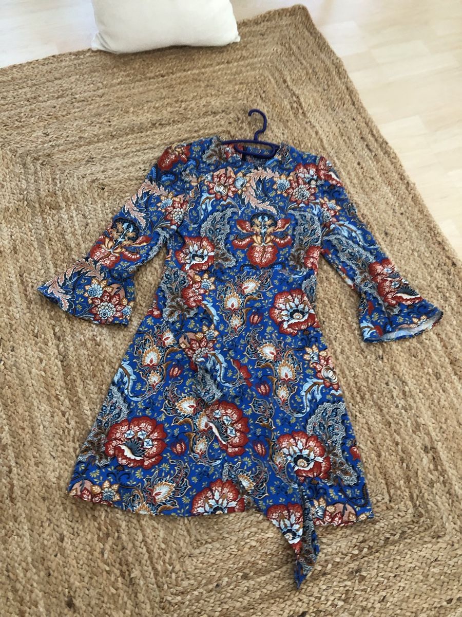 Vestiti: Blaues Blumenkleid, Grösse S, neu!! – Nuovo (secondo la descrizione) da Dübendorf venduto da mar_s66c 8