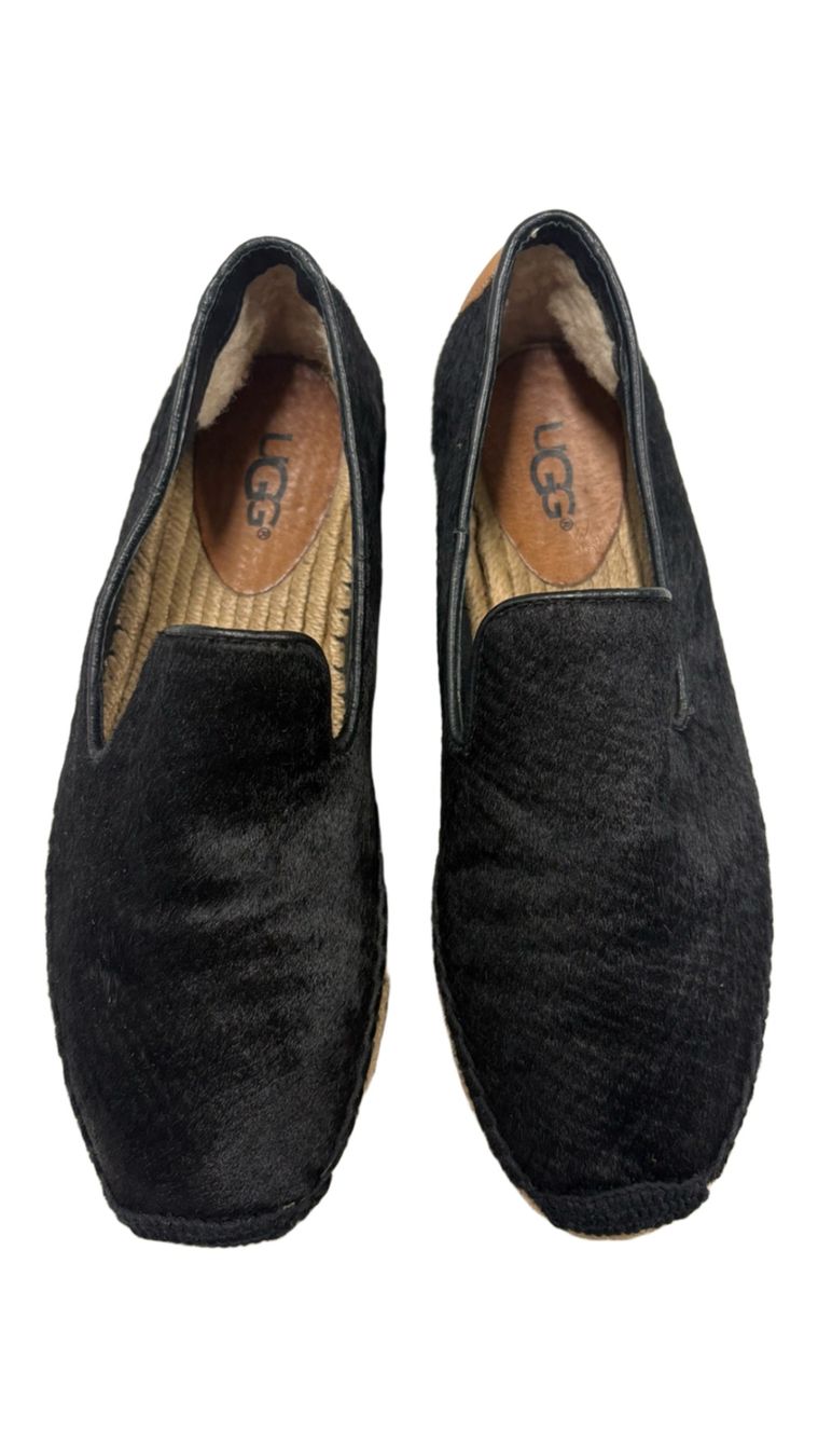 Ugg Scarpe da donna: UGG Espadrilles schwarz Gr. 38 Slipper Fell Sandrinne – Nuovo (secondo la descrizione) da Regensdorf venduto da secondchancefashion 1