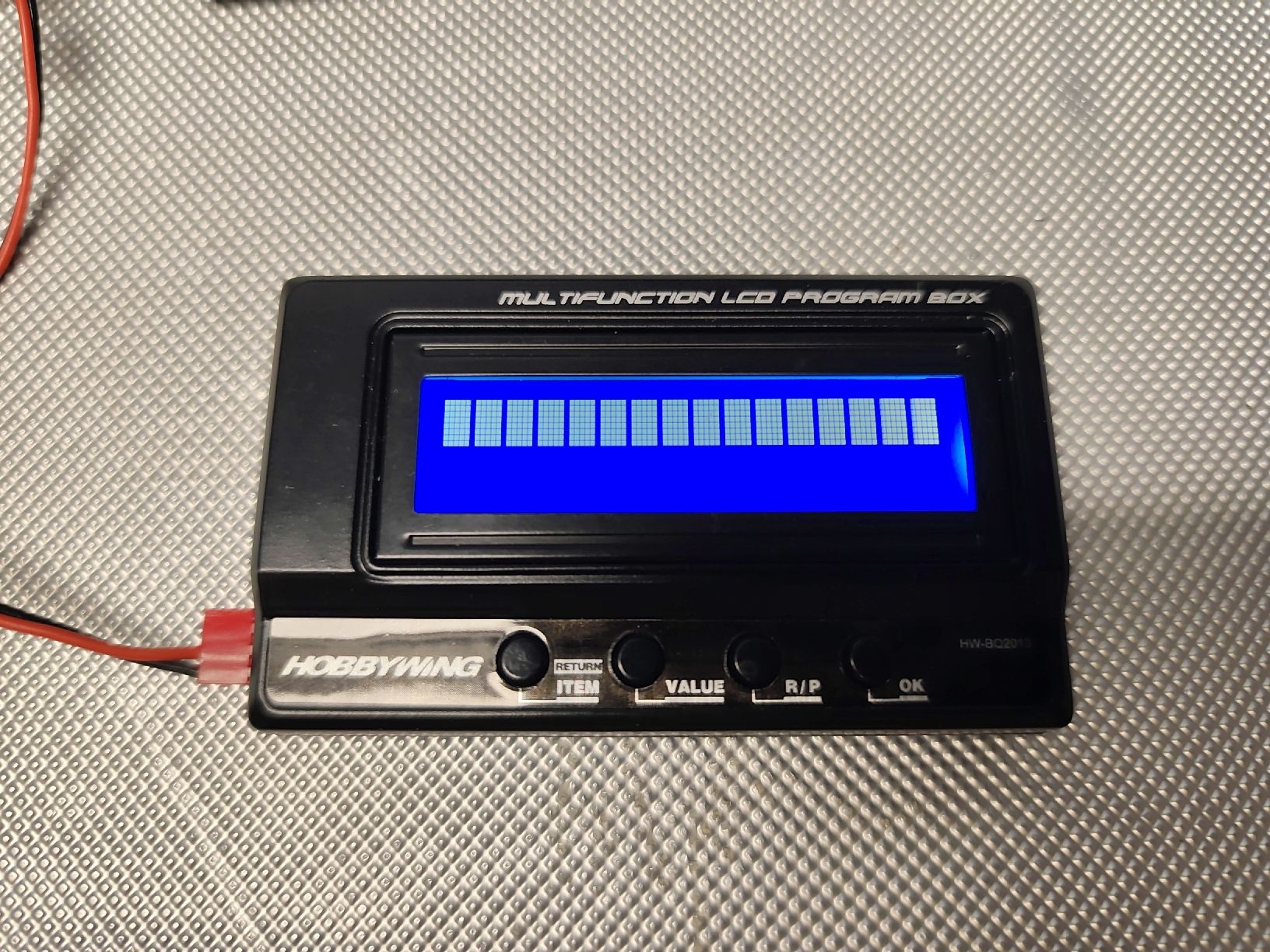 Hobbywing RC Modellbau: Hobbywing Multifunktion LCD Program Box HW-BQ2013 – Defekt aus Elfingen von Cat33