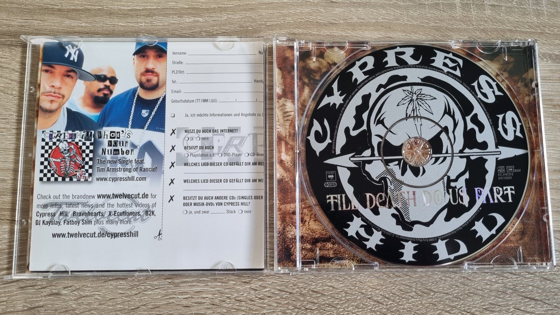 CD: Cypress Hill - Till Death do us part – Usato da Hagenbuch ZH venduto da lecterr55 1