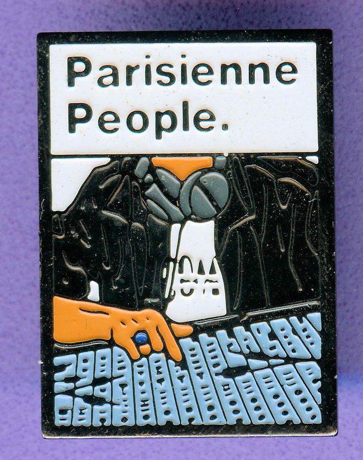 Marlboro Placchette & Badge: Parisienne People – Usato da Winterthur venduto da Sammleroase