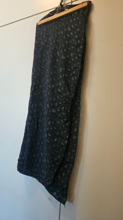 Foulard made in Italy misto lana-viscosa a quadri