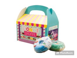 Bath Bomb-Bombes de Bain Donuts avec Sprinkles - 6 pièces