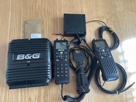 B&G V90 Funkgeraet mit Handgeräten und Zubehoer