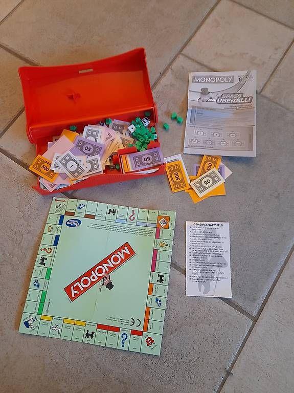 Giochi: Monopoly in Kleinformat für unterwegs  – Usato da Bäriswil BE venduto da Eddy77