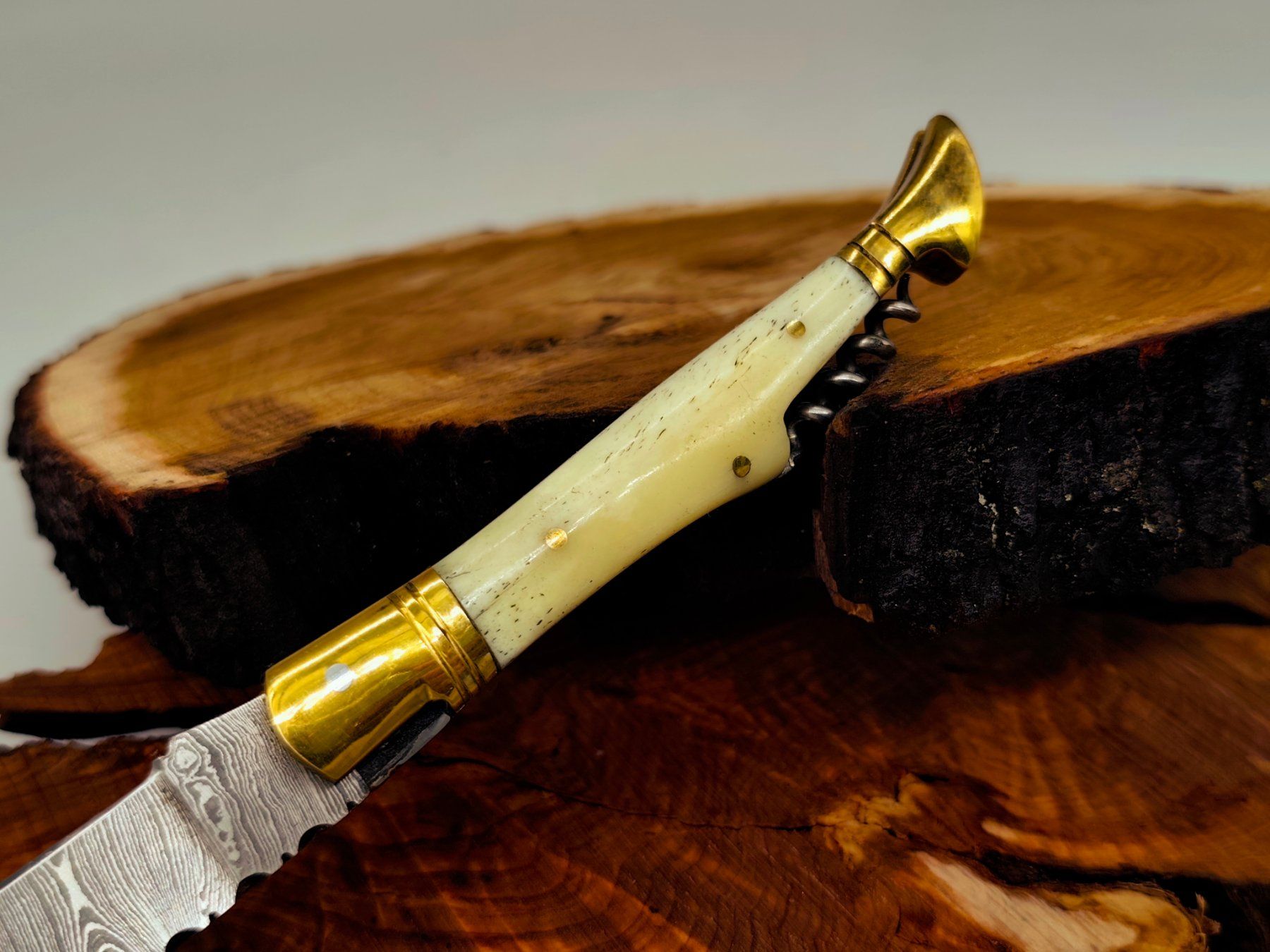 Zubehör: Laguiole Damast Messer Klappmesser echtes Damastmesser – Neu und originalverpackt aus Arlesheim von Premius_1 5