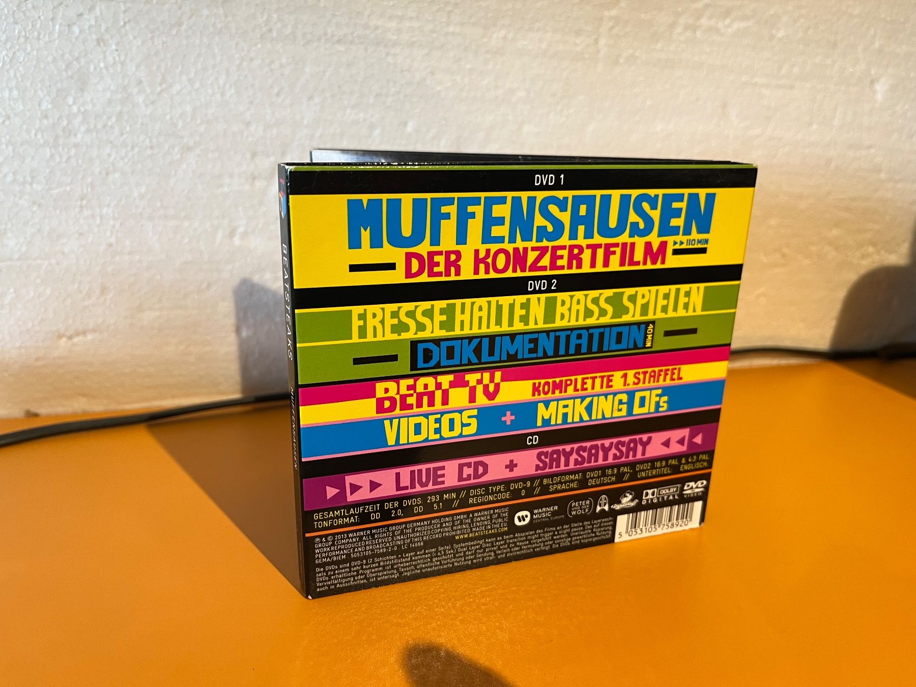 CD: Beatsteaks - Muffensausen - HH21A – Usato da Küsnacht ZH venduto da hardrock.earth 1