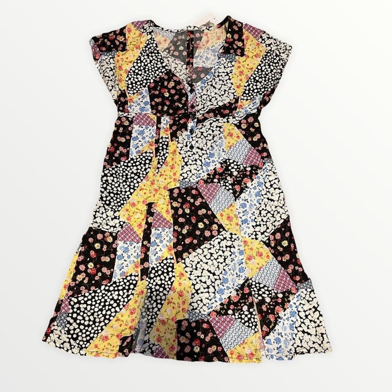 C&A Vestiti: Patchwork Kleid – Nuovo (secondo la descrizione) da Basel venduto da 1moonstar