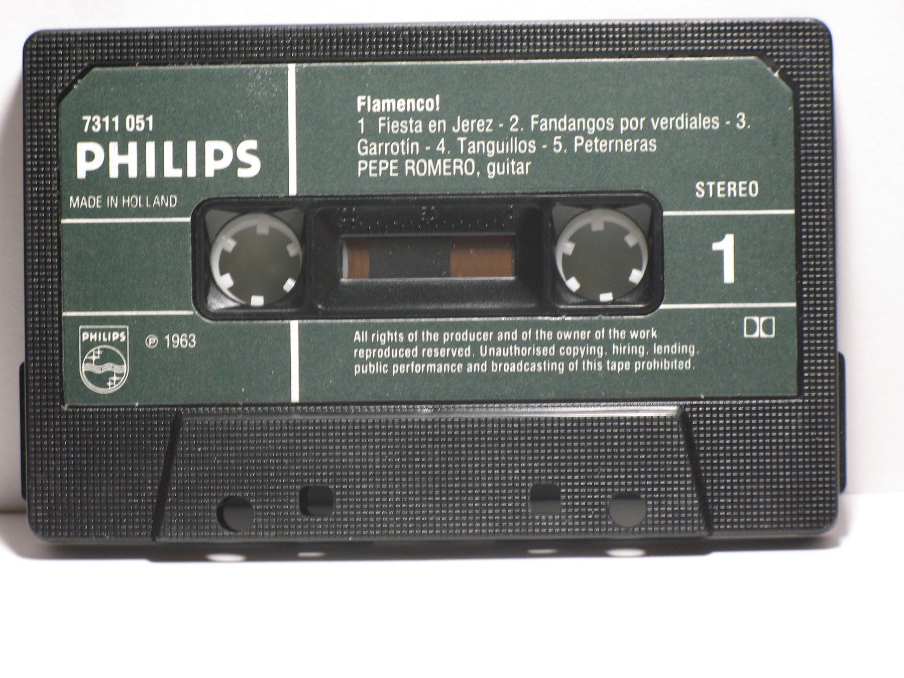 Musicassette: FLAMENCO     Pepe  Romero – Usato da Langnau i. E. venduto da gf2_29jt 3