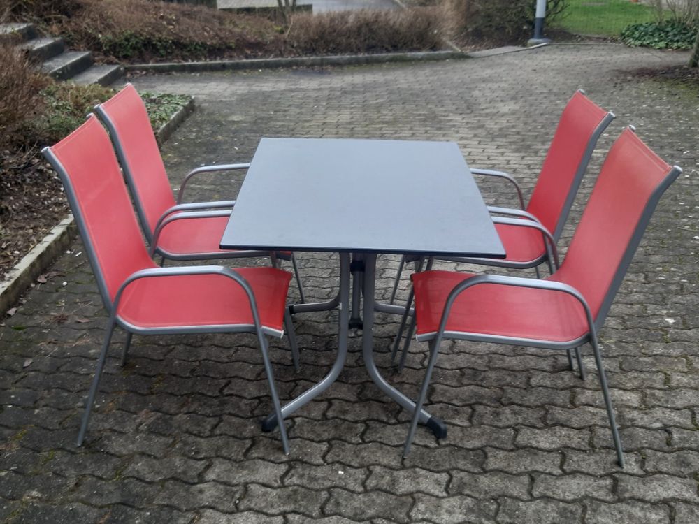 Gartentisch Garten Tisch klappbar anthrazit Kaufen auf Ricardo