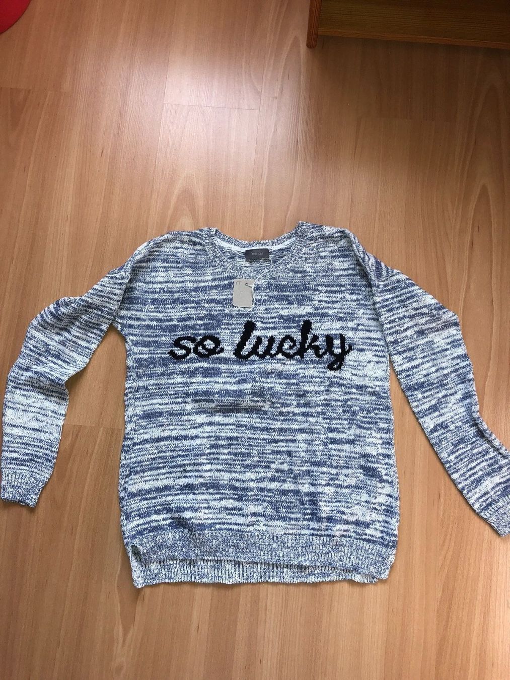 Pulls & Sweat-shirts: Pull bleu et blanc chiné – Neuf (Voir description) à Porrentruy par fee_24