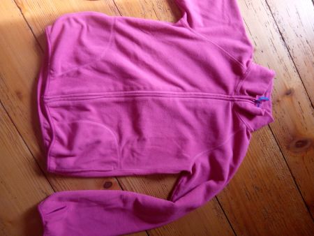 Fleecejacke, pink, Gr. 158/164