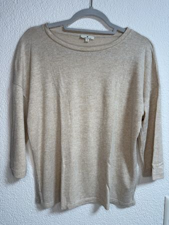 Tom Tailor Damen Pullover Beige Gr. S