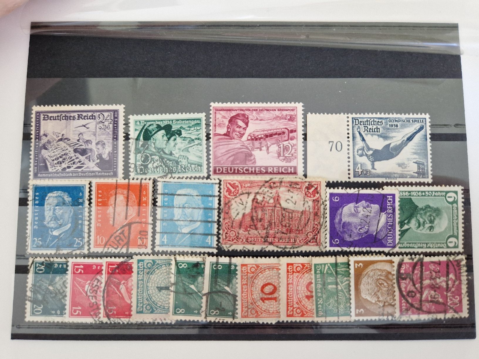 Tutti i francobolli: Deutsches Reich Briefmarken – Usato da St. Gallen venduto da Enrico_SG