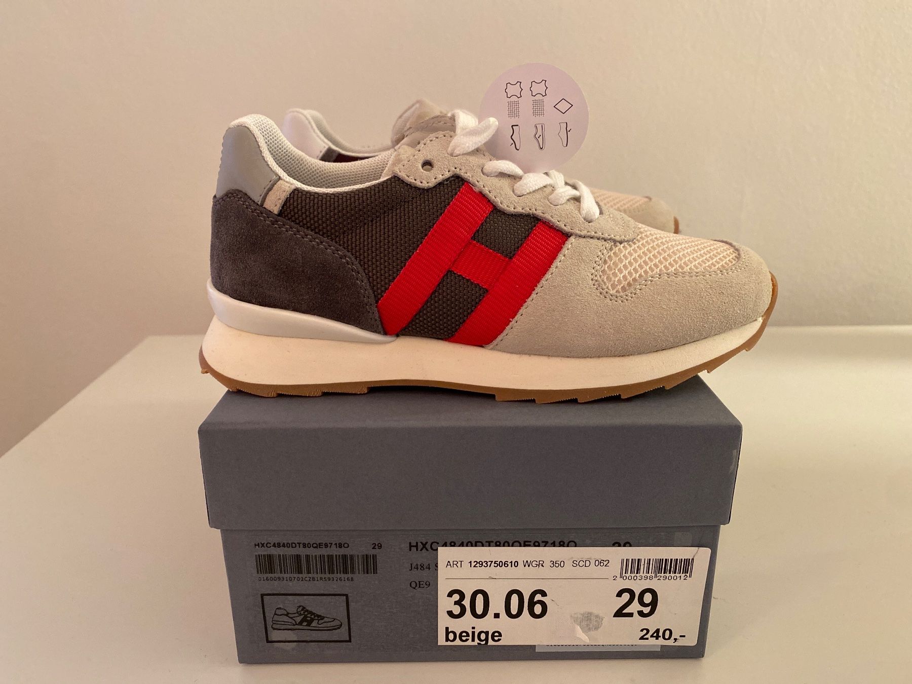 Hogan Scarpe per ragazzi: Kinder Sneaker von Hogan. Grösse 29. – Nuovo e nell'imballaggio originale da Zürich venduto da Accent444