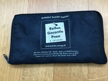 AMAG Einkaufstasche faltbar – mit Reissverschlussetui