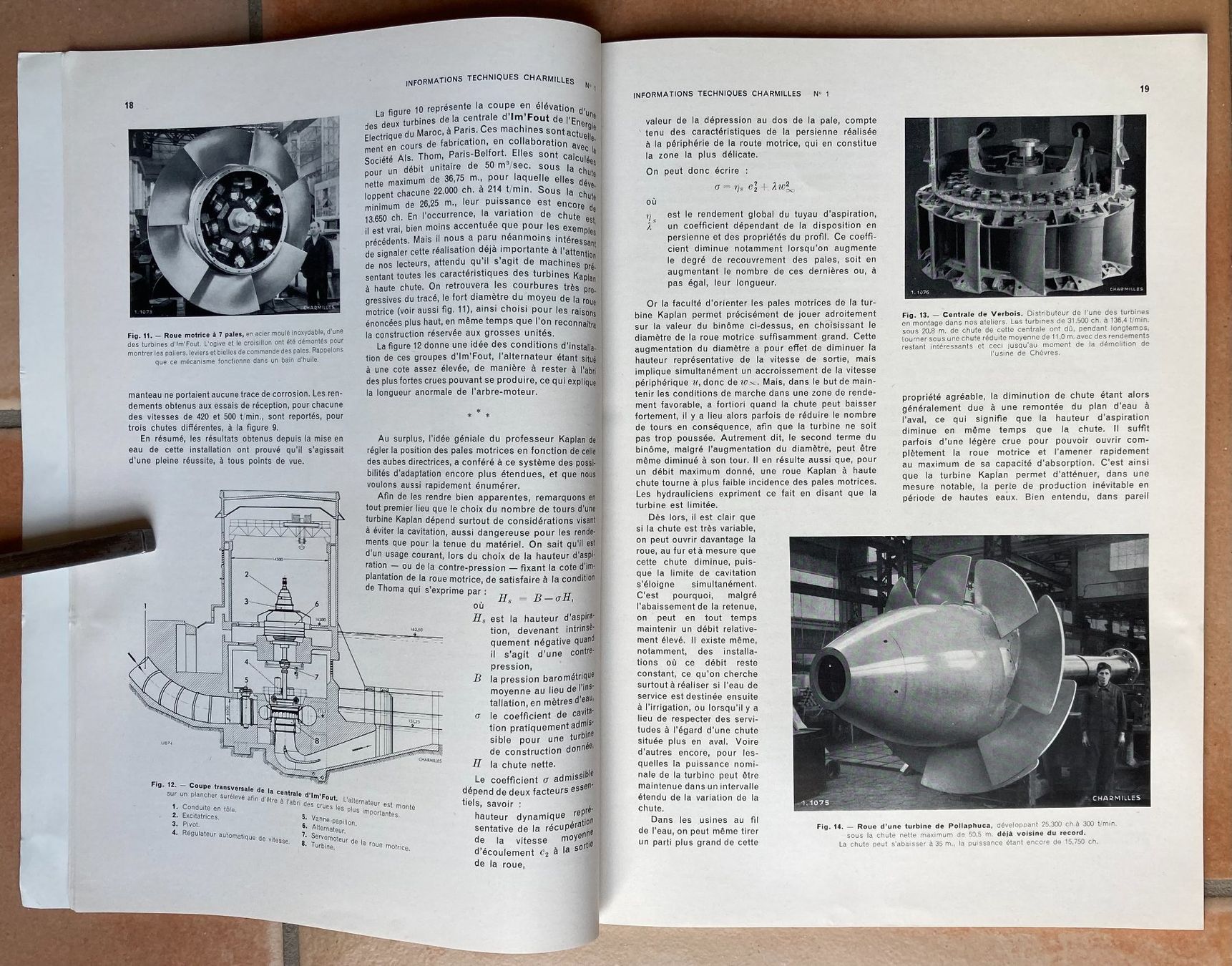 Zeitschriften & Magazine: Charmilles - Informations techniques  N° 1- Mai 1945 – Gebraucht aus Versoix von HELVETICA_1 5