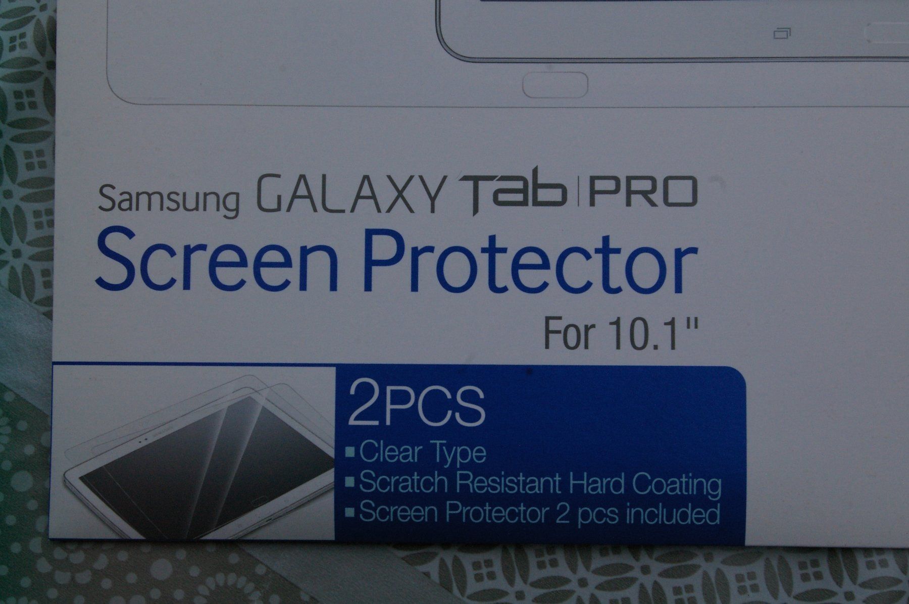 Ritocchi & pellicole di protezione: SAMSUNG GALAXY Tab Pro Screen Protector – Nuovo e nell'imballaggio originale da Niederurnen venduto da mowgli_1963 1