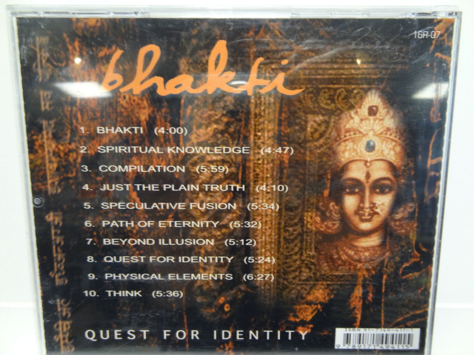 CD: CD Bhakti - Quest For Identity – Usato da luzern venduto da musicandart 1