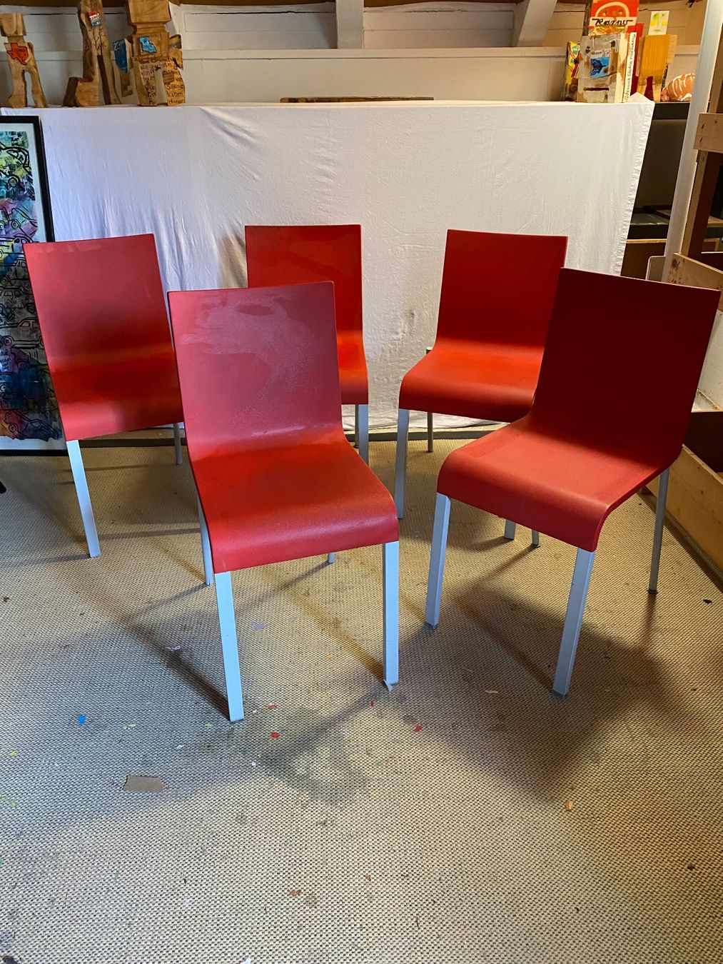 Vitra Sedie: Vitra van seeveren stuhl – Usato da Birsfelden venduto da zigzag03 1