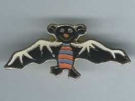 Fledermaus-Pin