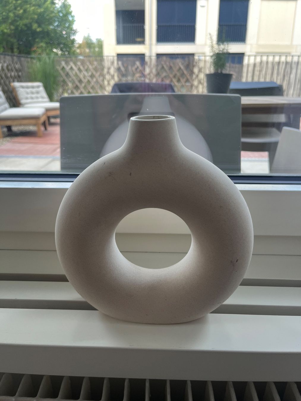 Vasi & Recipienti: Vase rund modern beige Keramik – Usato da Zürich venduto da rei_26h7