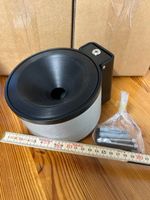 1 Aschenbecher Leichtmetall mit Trichter Wandmontage Klein