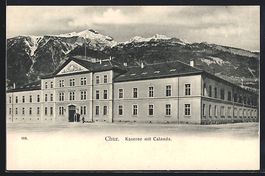 AK Chur, Kaserne mit Calanda