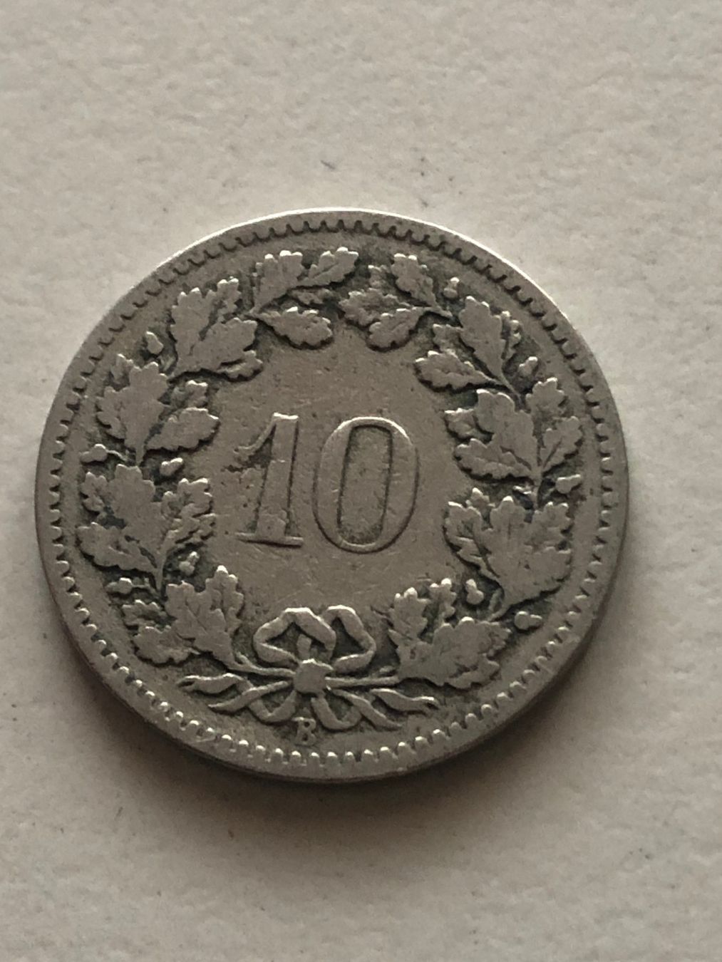 Tutti le monete: 10 Rp. 1883 – Usato da Schötz venduto da Odpa 1
