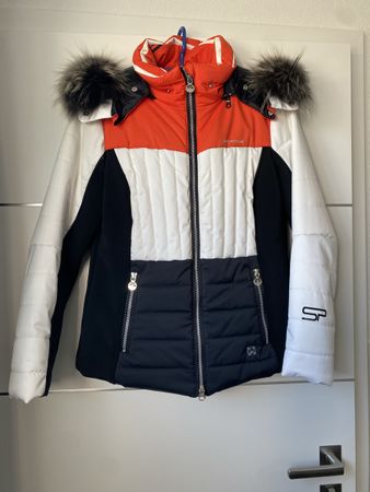 Sportalm Skijacke mehrfarbige mit Kapuze Grösse 40