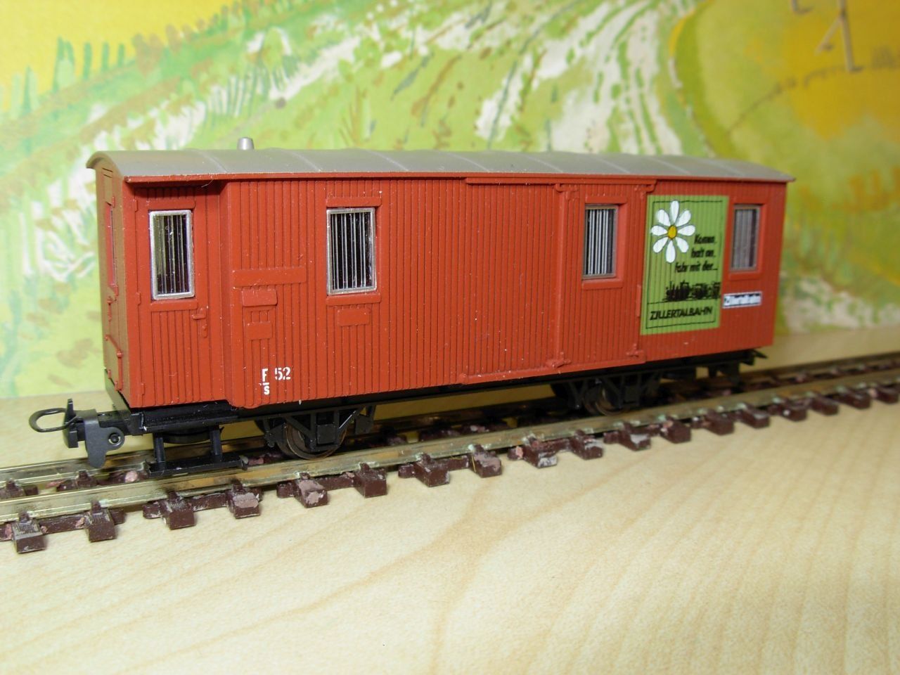 Modellini di ferrovie: H0e: Postwagen Zillertal – Usato da Oberrieden venduto da Hobbyschiff