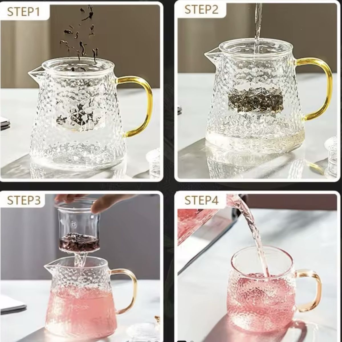 Geschirrsets: Glass Tea Set – Gebraucht aus Boll von stellabee 3