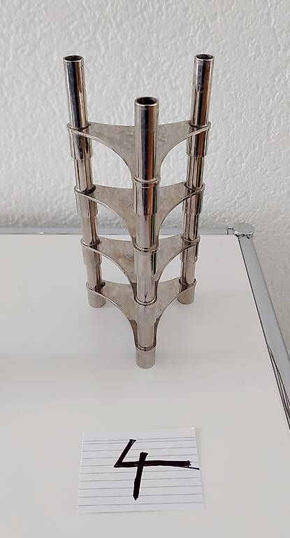 Portacandele: 4 Bmf Nagel Quist Kerzenhalter – Usato da Gwatt (Thun) venduto da ARC_TERYX 1
