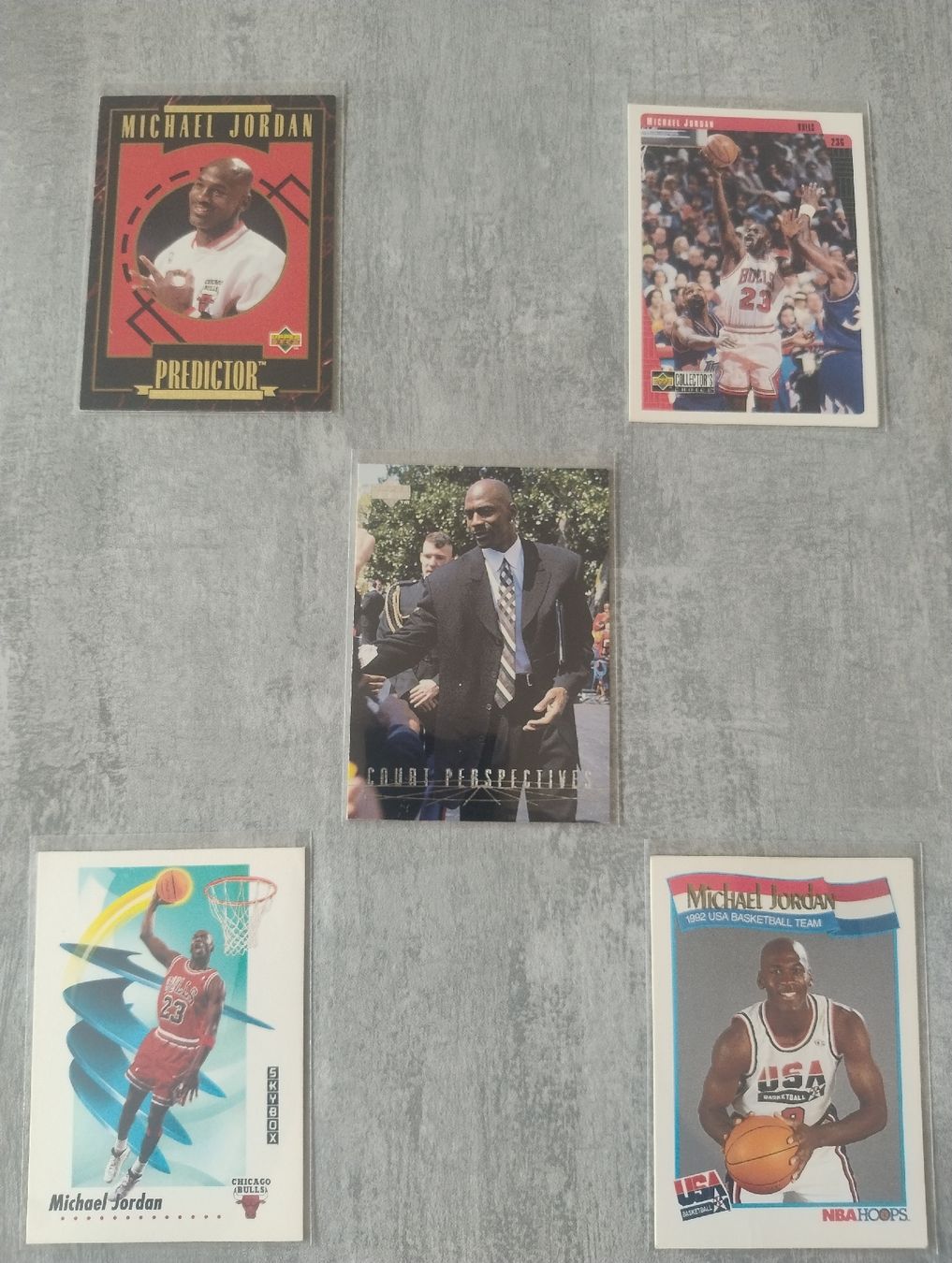 Nba Sammelbilder & Trading cards: Lot 7 - NBA Michael Jordan 5 cards  – Neu (gemäss Beschreibung) aus Martigny von julionix
