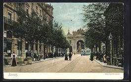 Zürich, Partie in der Bahnhofstrasse mi
