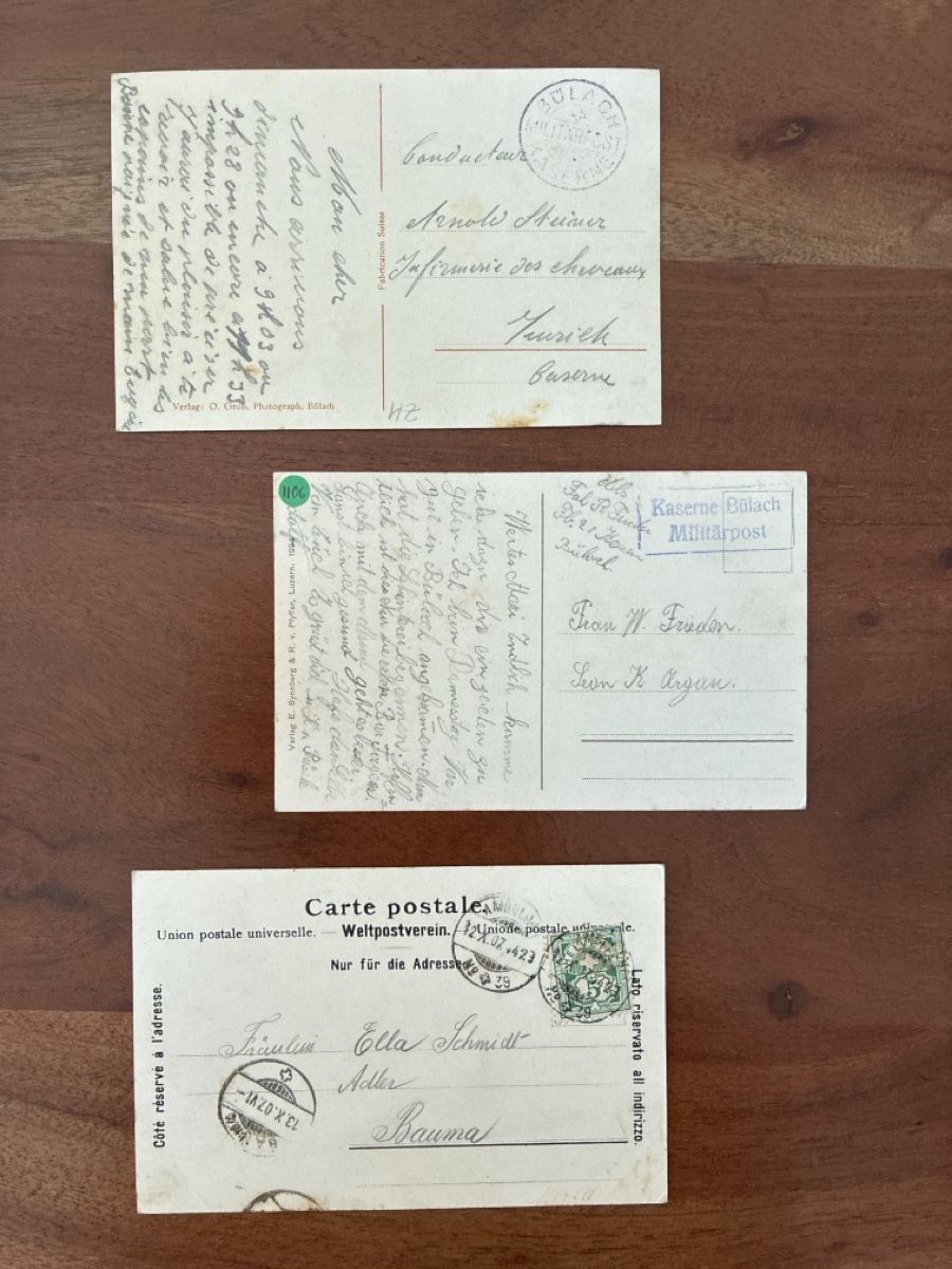 Cartes postales: 3 Ansichtskarten Schweiz von Bülach ZH – D'occasion à Oftringen par Cla.vD.74 1