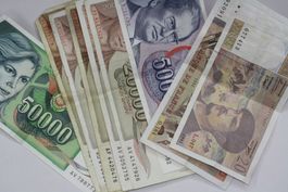 Mix-Lot alter Banknoten 9 Stk.