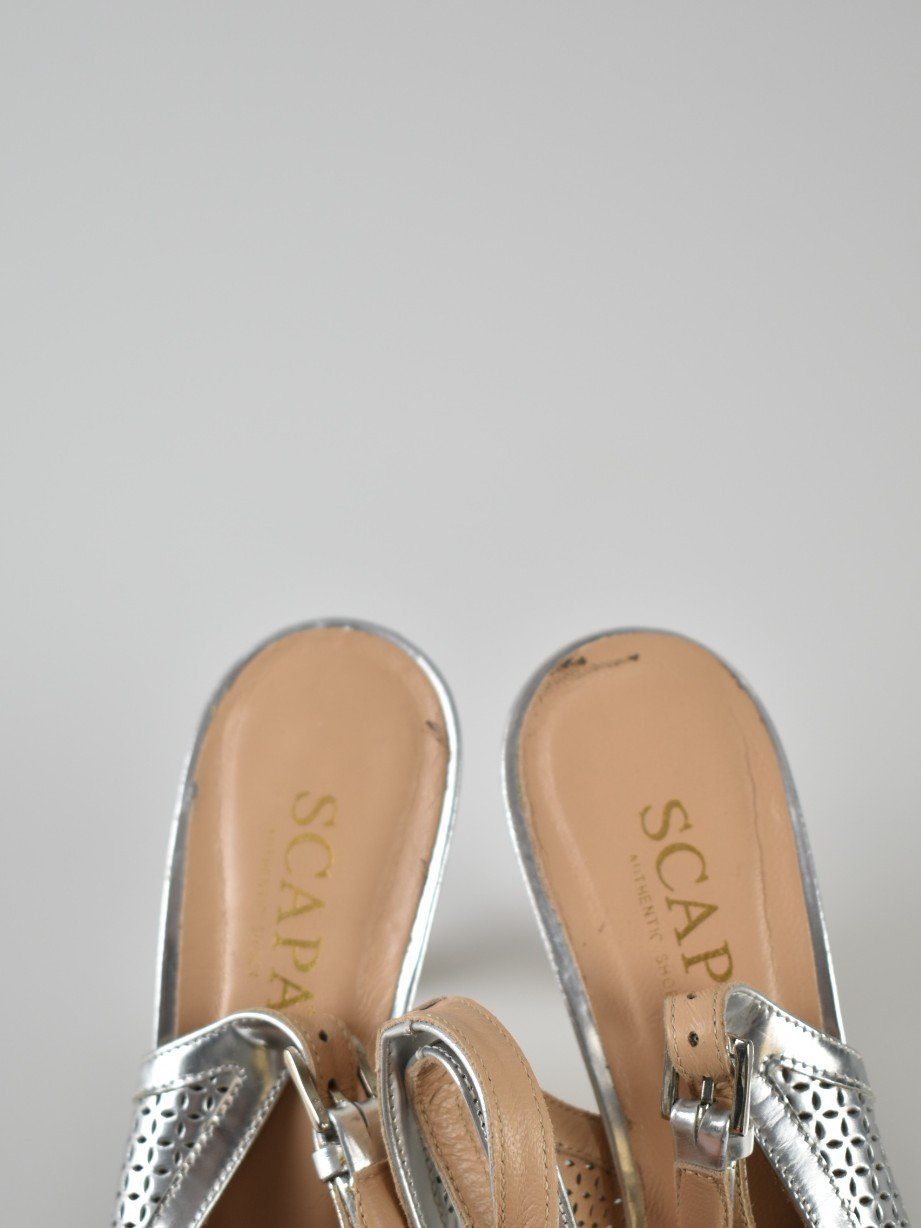 Scapa Scarpe da donna: Scapa Leder Slingback Pumps, silber, Gr.39 – Usato da Nürensdorf venduto da 2ND_STORY 7