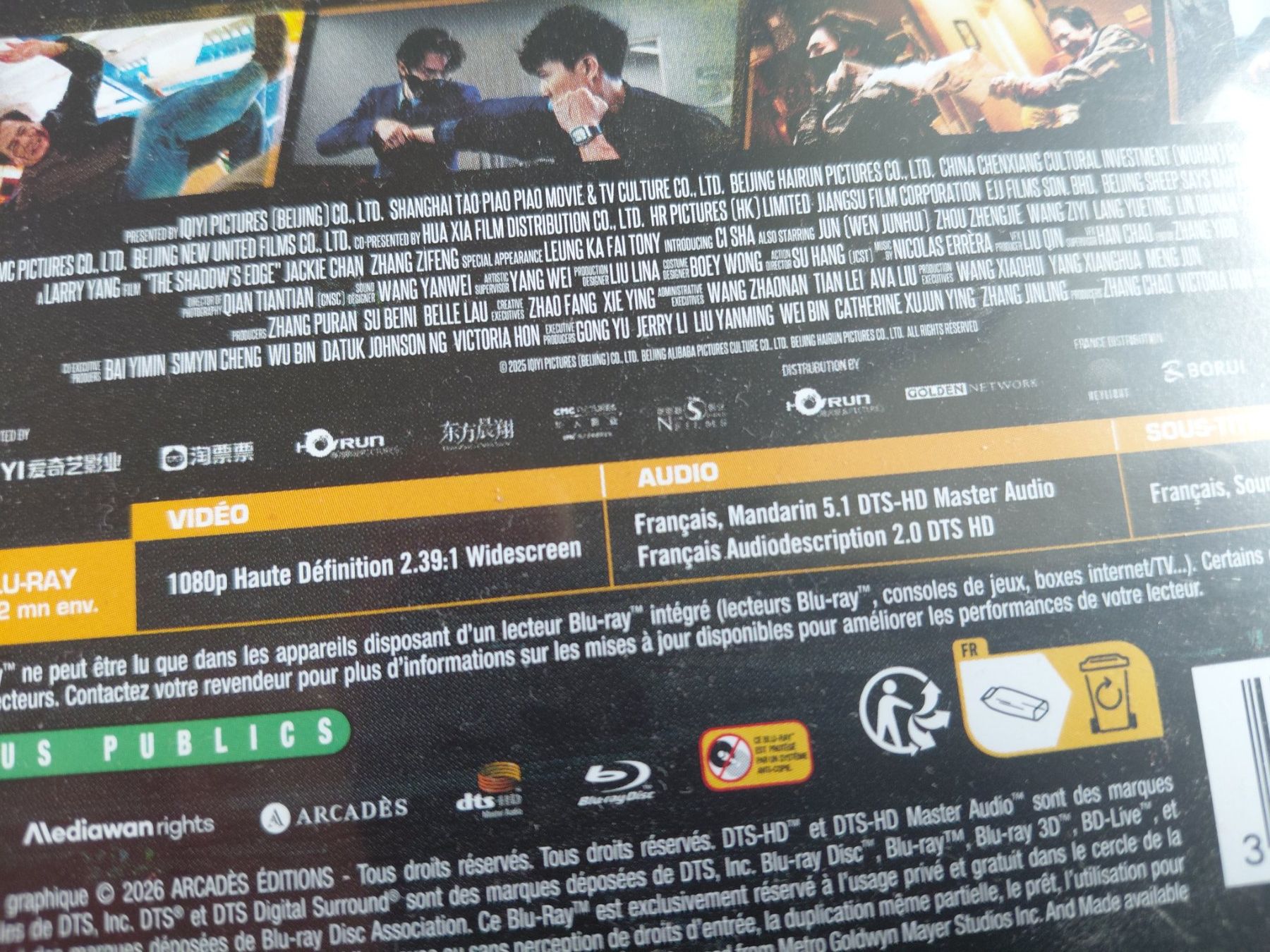Tous les DVDs: THE SHADOW'S EDGE – D'occasion à Denges par Hellboy10 2