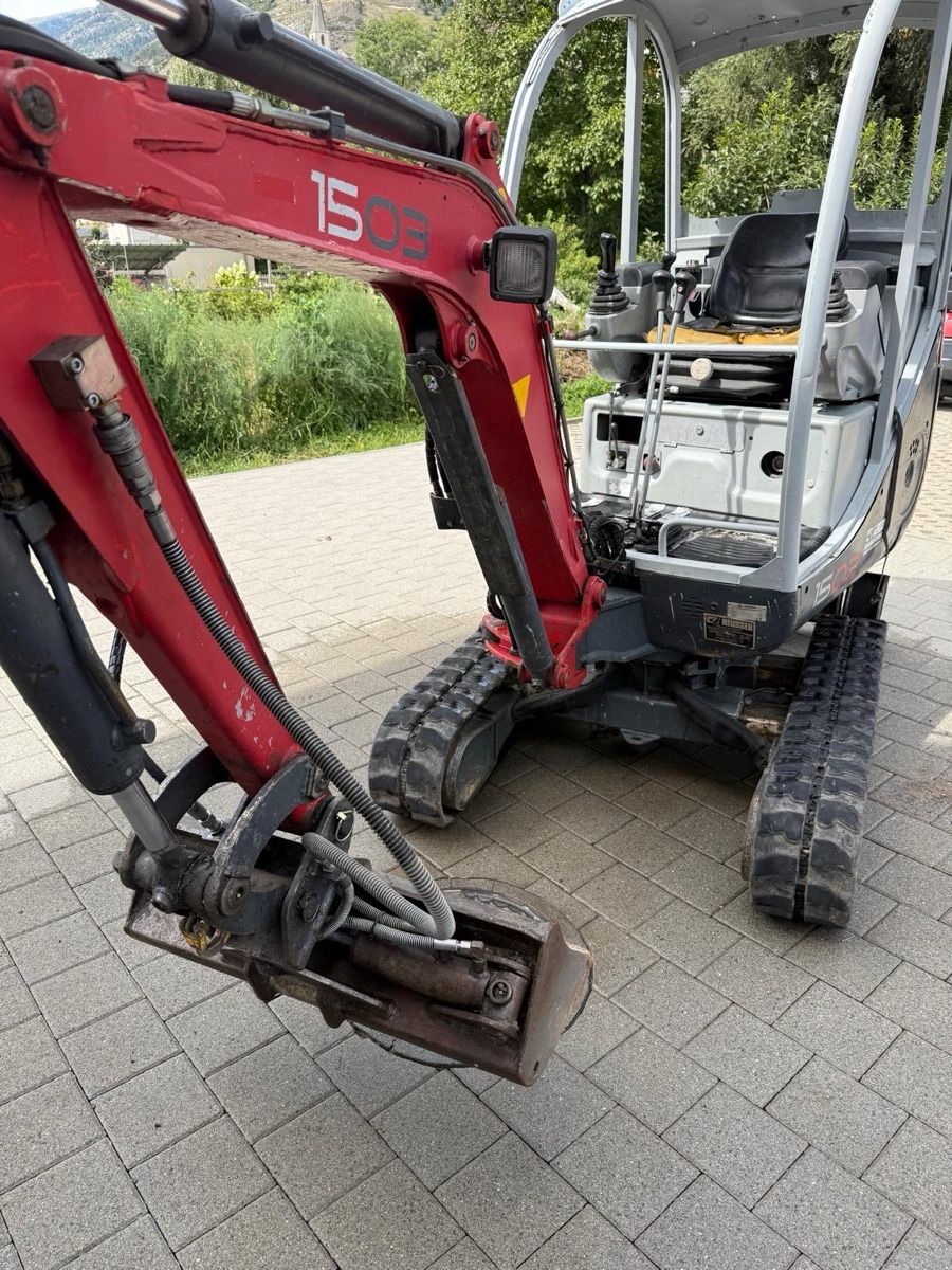 Wacker Neuson Escavatori: Minibagger Wacker Neuson 1503 gebraucht rot – Usato da Raron venduto da Afrim922