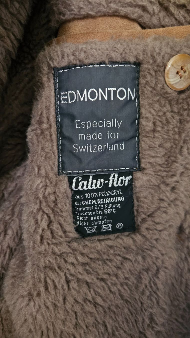 Cappotti: Montone rovesciato marrone Edmonton – Usato da Melano venduto da H-Sara 2