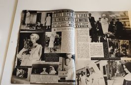 Audrey Hepburn Journal ancien 1958
