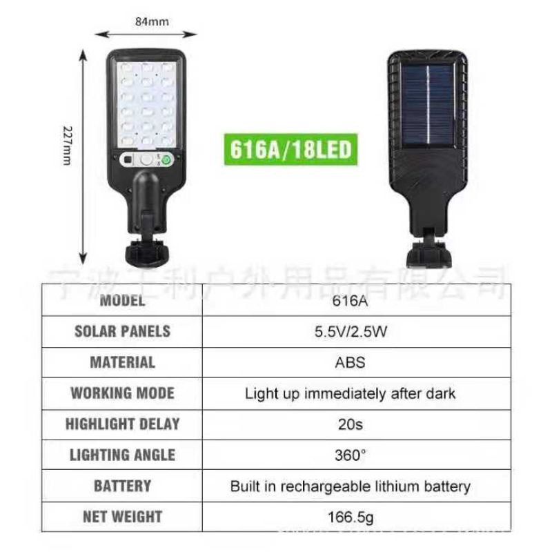 Lampen: Solar Sensor Street Lampen – Neu und originalverpackt aus Kehrsatz von CIVOMILES 2