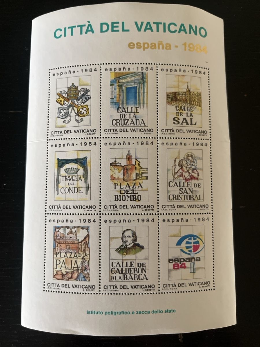 Tutti i francobolli: Citta del Vaticano espana 1984 – Nuovo (secondo la descrizione) da Tann venduto da punto84