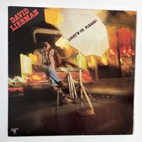David Liebman - Light'n Up, Please! LP VG+/VG+