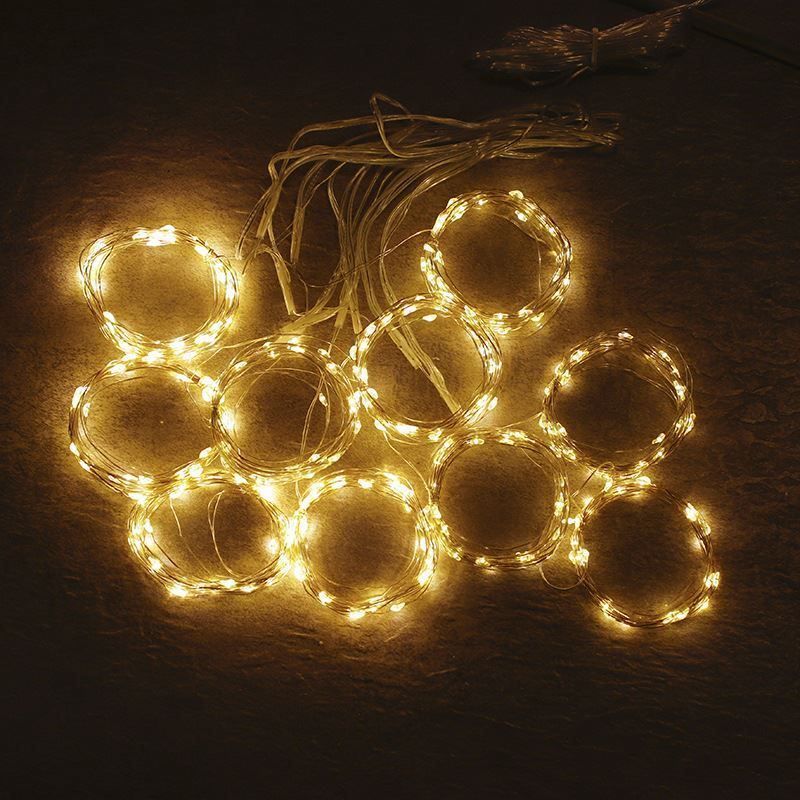 Ghirlande e barre luminose: 300 LED Lichterkette  3x3meter warmweiss – Nuovo (secondo la descrizione) da Kirchdorf AG venduto da Apost008 5