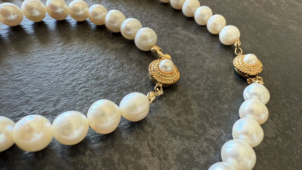 Altri gioielli: Collier de perles veritable vintage - Élégant & Chic – Usato da Nyon venduto da stylevintage79 2