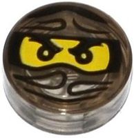 Lego Fliese (98138pb049) mit Cole