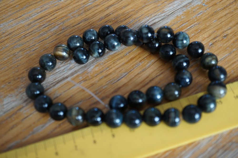 Bling Jewelry Schwarz, Weiß Braun Grau Blau Multi-Color Strang
